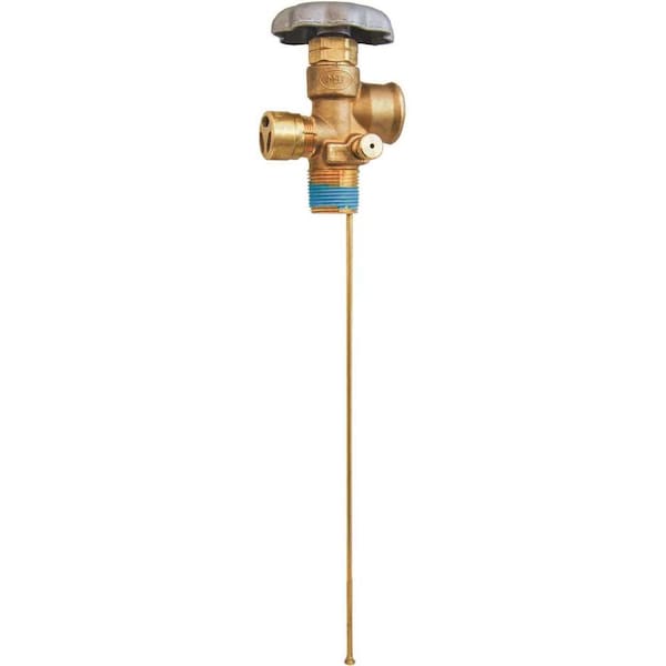 Mec 100 lb. POL Service Valve, 11.6 in. Dip Tube, 375 psi MES-PVE3250CLG-11.6 - main